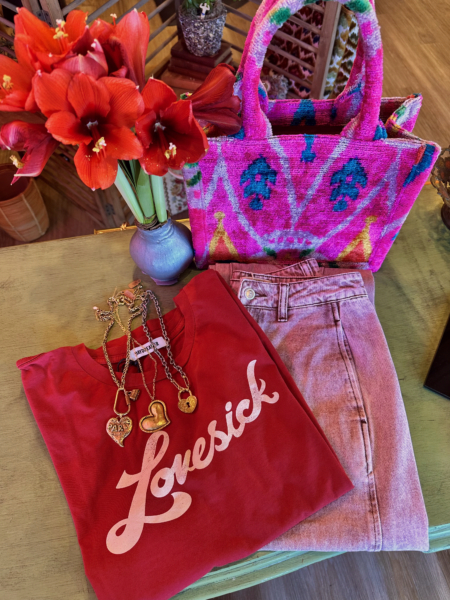 Pink and Red Lovesick Tee
